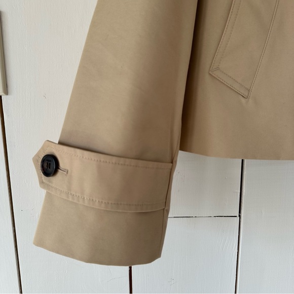 Coach Short Trench Coat Jacket Sz M NWOT - Picture 10 of 16